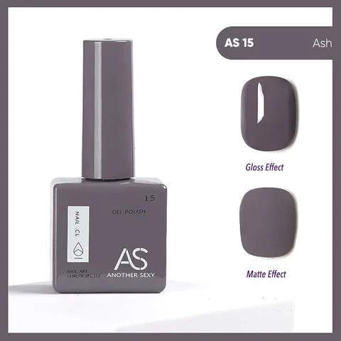 AS15 Ash gel nail colour swatch