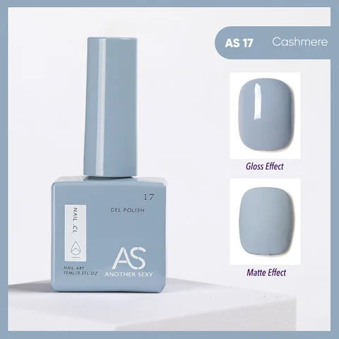 AS17 Cashmere gel nail colour swatch