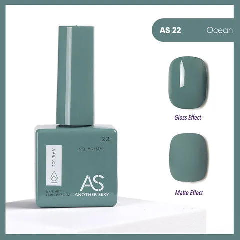 AS22 Ocean gel nail colour swatch
