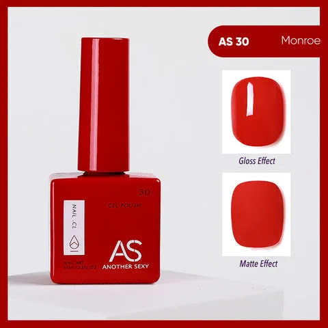 AS30 Monroe gel nail colour swatch